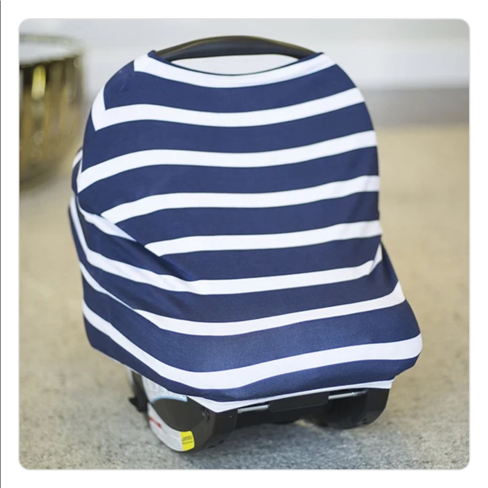 Canopy Couture Striped Canopy/Nursing Cover
